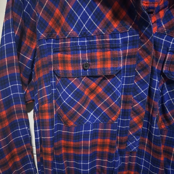 J Crew Extra Long Woman’s Flannel - Picture 2 of 3